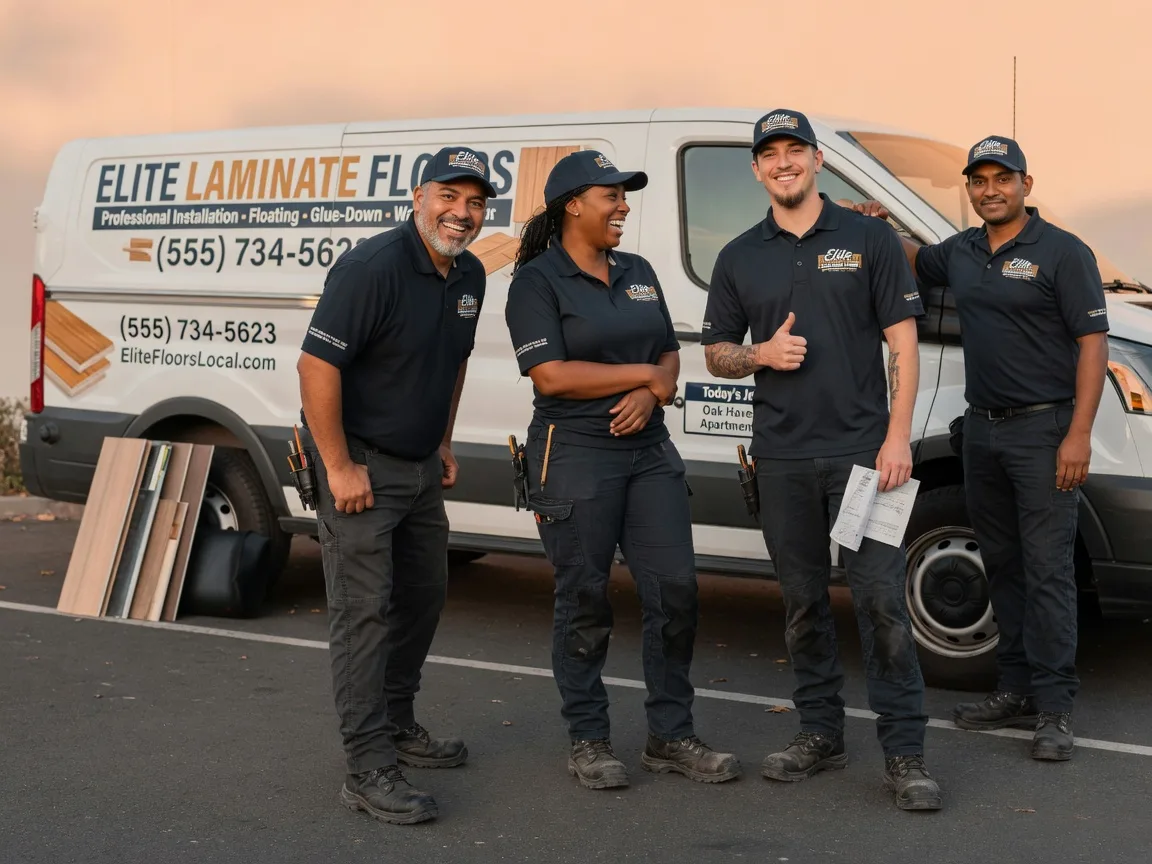 Laminate flooring installation company in Fredericksburg, IA